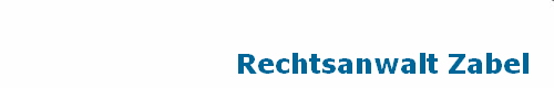 Rechtsanwalt Zabel